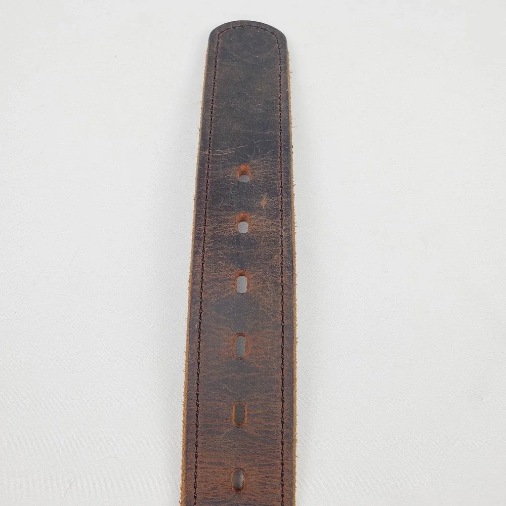 Versacarry Rancher Carry Belt Sz 46 Brown 2 Ply Buffalo Leather Heavy Duty Work